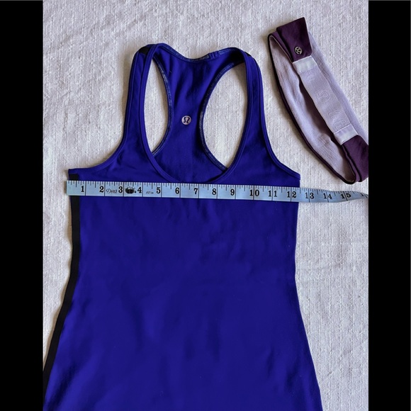 Lululemon tank top and head band - Picture 8 of 16